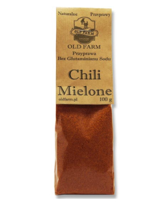 CHILLI MIELONE 100 G OSTRE CHILI, PAPRYCZKA BARDZO OSTRA